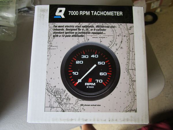 NEW Mercury 7000 RPM Tachometer 79-895283Q05