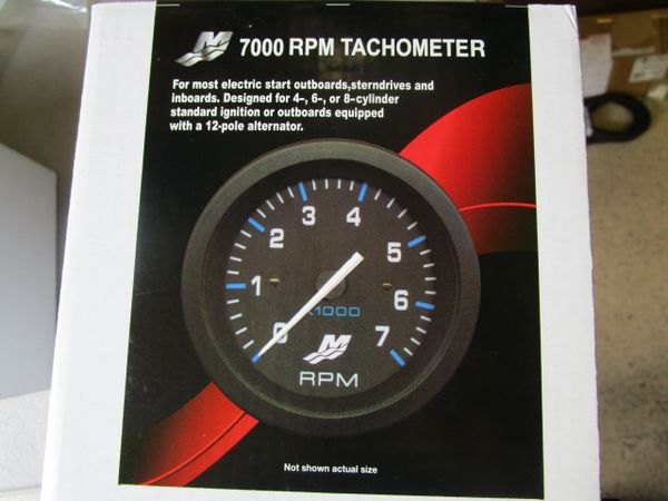 New Mercury Tachometer Rpm A Speed Custom Marine