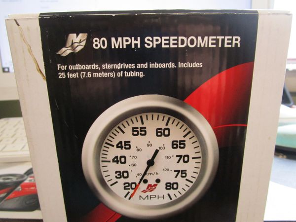 Mercury 80 MPH Speedometer 79-895285A44