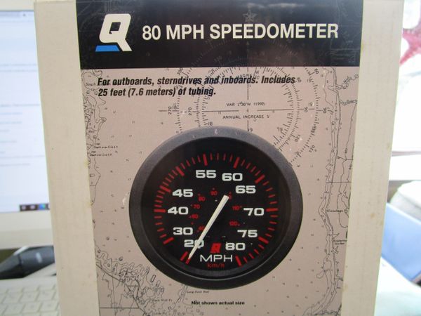 New mercury 80 MPH Speedometer 79-895285Q04