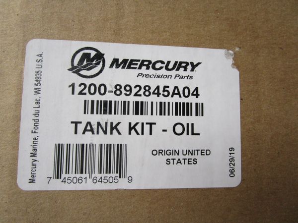 NEW Mercury oil tank 1200-892845A04