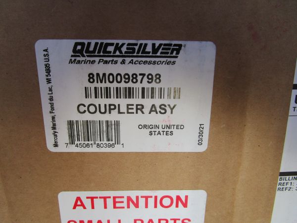 NEW Mercury Coupler 8M0098798