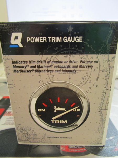 New Mercury power trim gauge 79-895292Q61