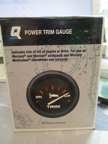 New Mercury power trim gauge 79-895292Q01