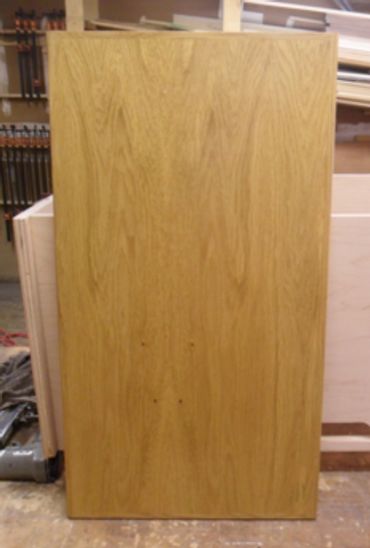 Flat panel door