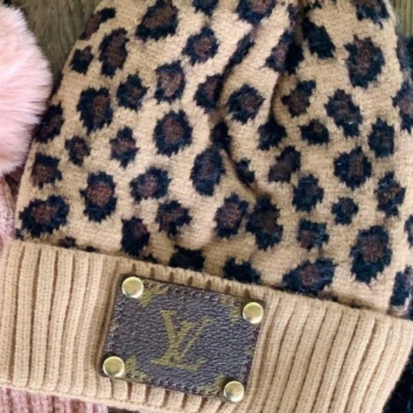 Re-Purposed Lv Patch Beanie
