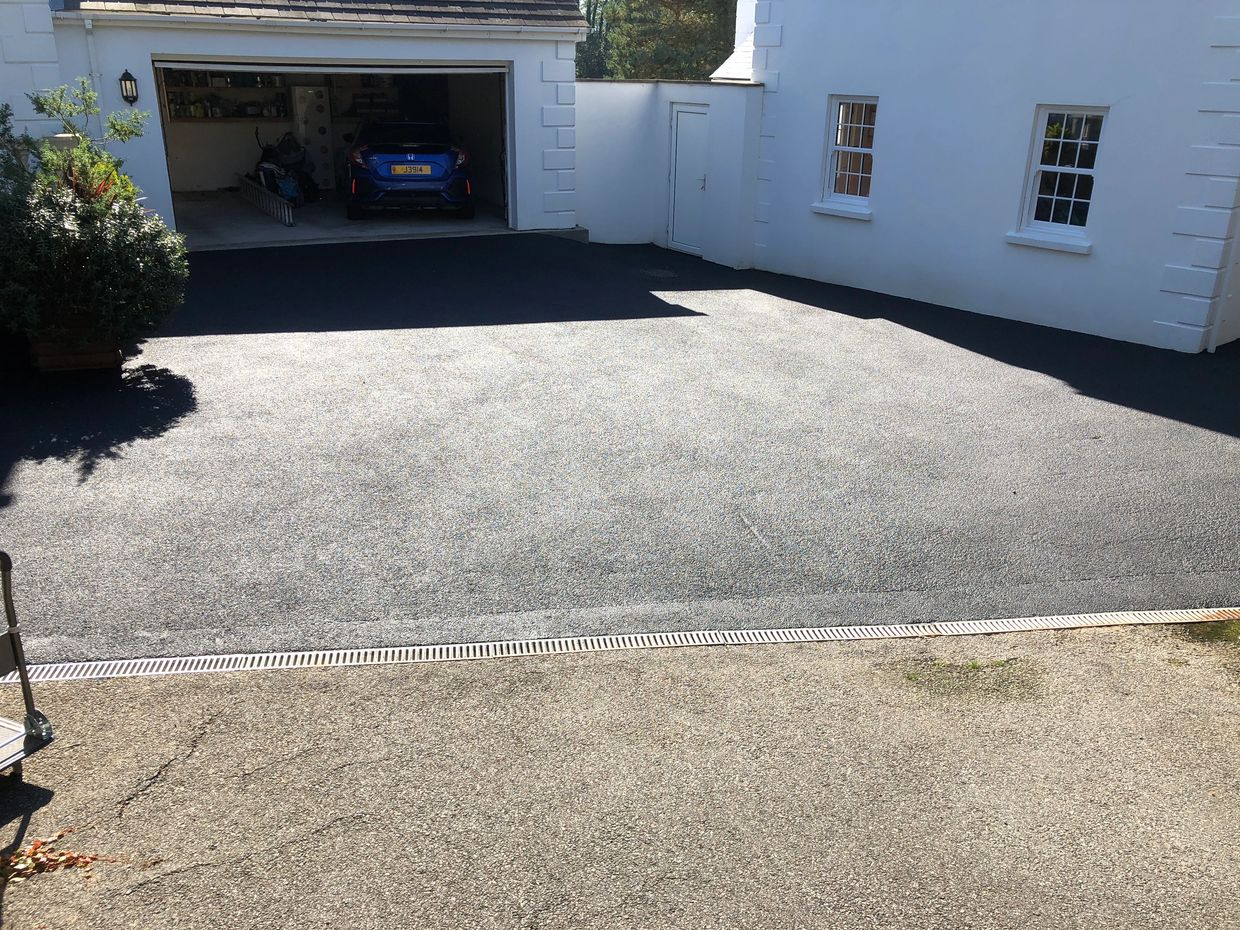 Tarmac restorer protects & revitalises old surfaces and it lasts for years...