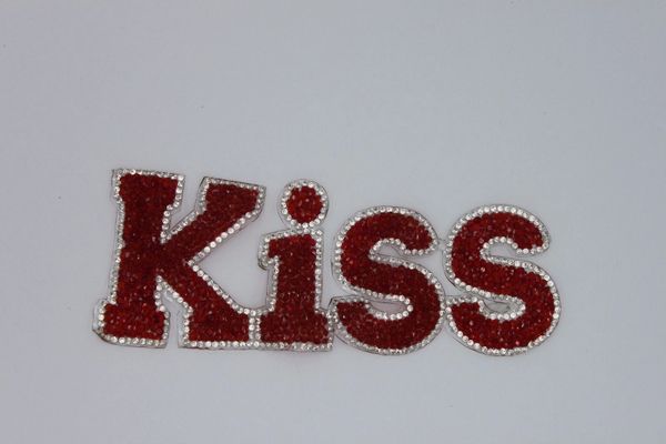 Rhinestone Patch: KISS