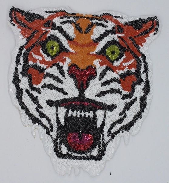 Monstrous Tiger: Sequin Patch