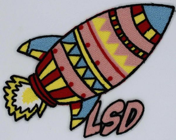 Chenille Patch: LSD Rocket