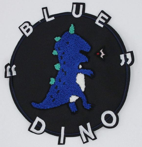 Chenille Patch: Blue Dino