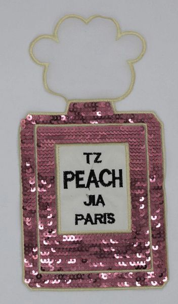 Peach Paris Perfume: Sequin Patch