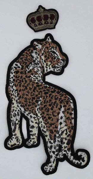 Royal Panther: Embroidery Patch