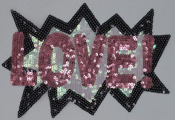 Pop Out Love!: Sequin Patch