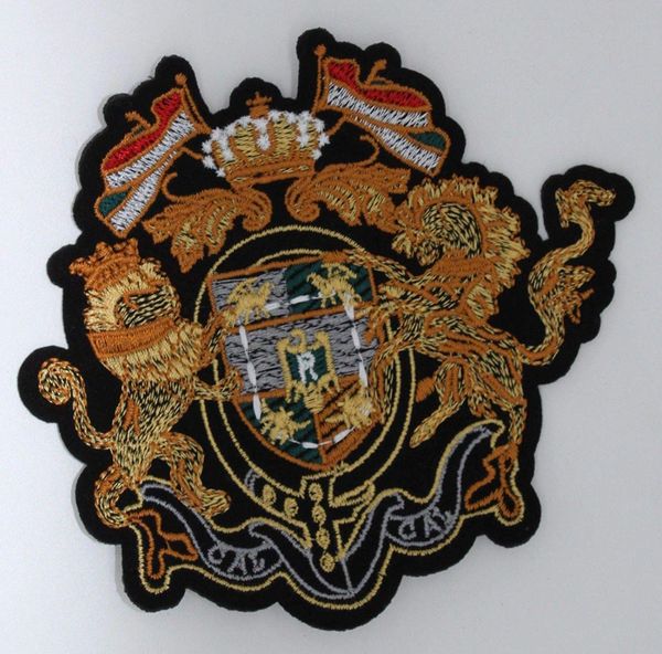 R Crest: Embroidery Patch