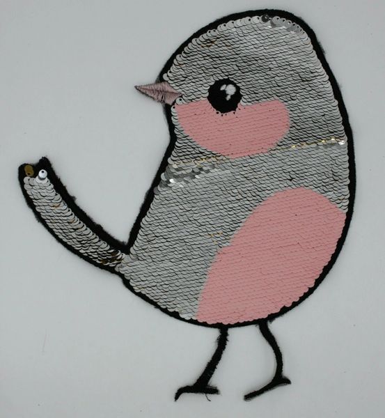 Flippable Sequin: Cute Birdy