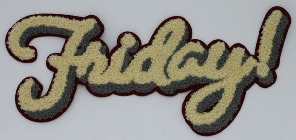 Chenille Patch: Friday!