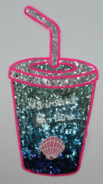 Mermaid Martini: Sequin Patch