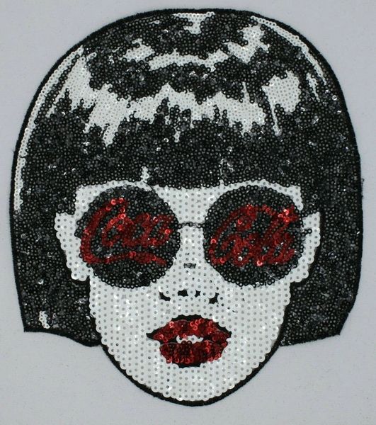 Sequin Patch: Vampire Huntress