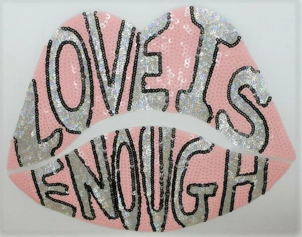 Love Is Enough: Sequin Patch