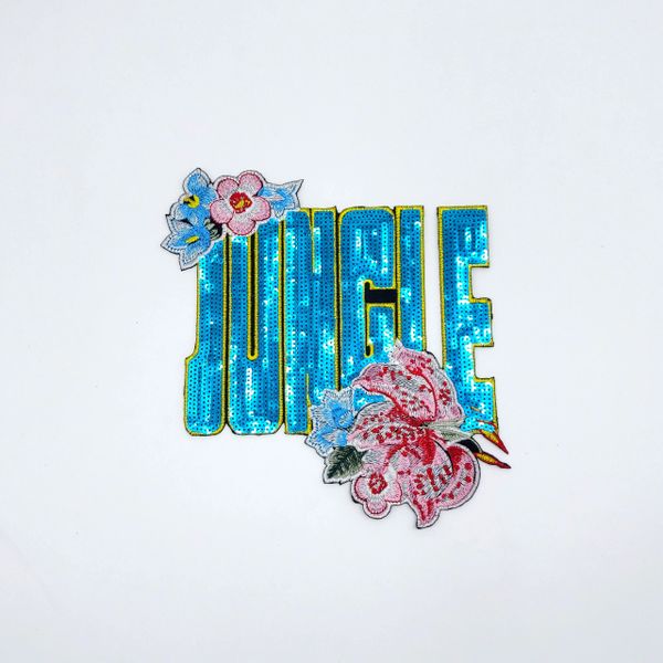 Sequin Patch: JUNGLE