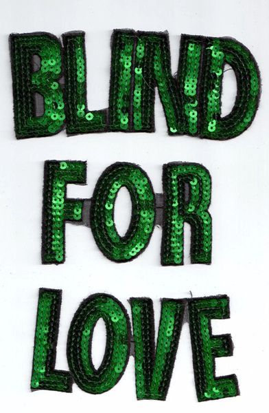 Sequin Patches: Blind For Love - M052