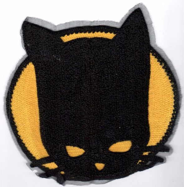 Chenille Patch: Cat Signal