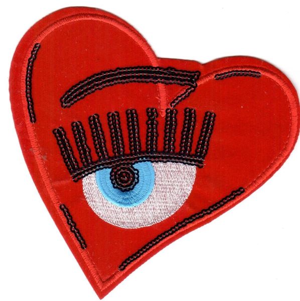 Sequin and Velvet Felt: Eye of the Heart