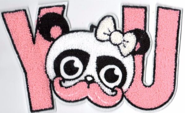 Chenille Patch: Panda YOU