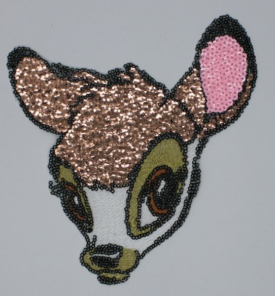 Sequin Patches: Lovely Deer