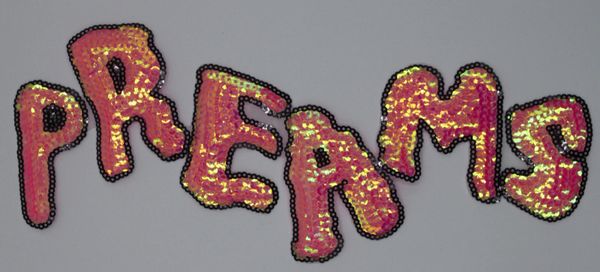 Sequin Patch: PREAMS