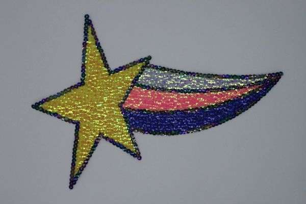 Sequin Patch: Shooting Star