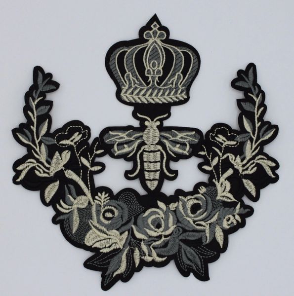 Embroidery Patch: Royal Wasp