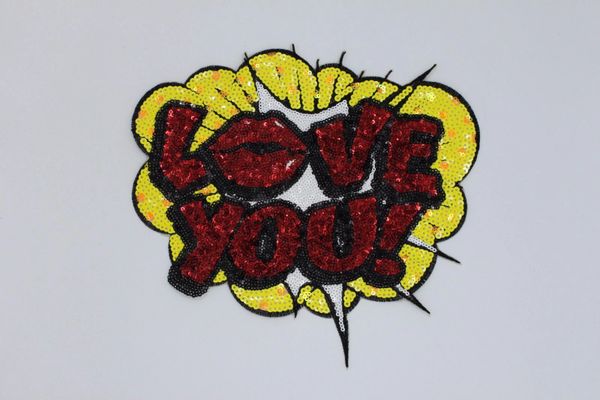 Sequin Patch: Love You! (M117)