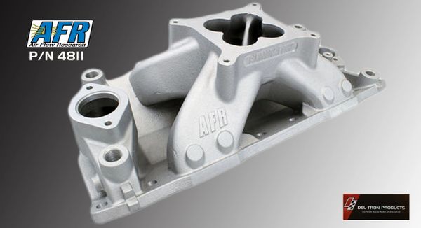 SBC AFR ELIMINATOR SINGLE PLANE INTAKE MANIFOLD