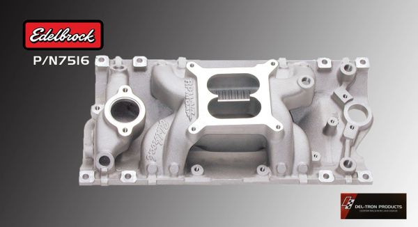 EDELBROCK AIR GAP VORTEC SBC INTAKE MANIFOLD