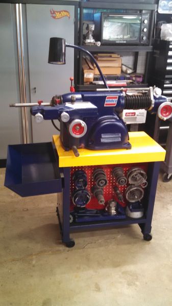 AMMCO 4000 ROTOR AND DRUM BRAKE LATHE W/TOOLING