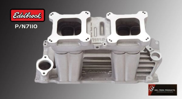 EDELBROCK STREET TUNNEL RAM SBC INTAKE MANIFOLD