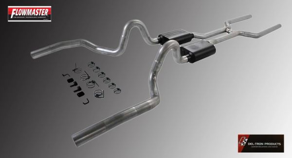FLOWMASTER AMERICAN THUNDER CHEVELLE 3" EXHAUST SYSTEM