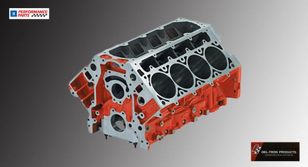 GM LSX IRON MACHINED BARE BLOCK 4.185"