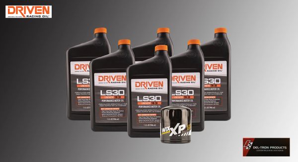 DRIVEN LS30 PERFORMANCE OIL CHANGE KIT 5W-30 (6 qts)