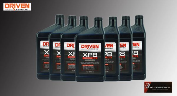 DRIVEN XP8 RACING MOTOR OIL 5W-30 (7 qts)