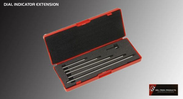 DIAL INDICATOR 6 PIECE EXTENSION SET W/CASE