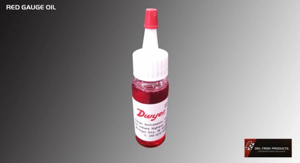 FLOW BENCH RED GAUGE OIL 1 oz