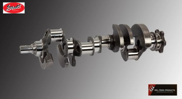 SCAT SBC 3.75" STROKER 4340 FORGED STEEL F-43 CRANKSHAFT