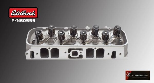 EDELBROCK BBC PERFORMER RPM CYLINDER HEADS 60559