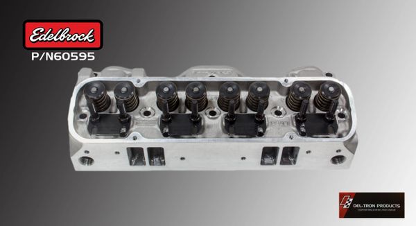 EDELBROCK 389-455 PONTIAC CYLINDER HEADS 60595