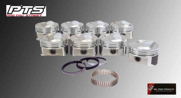WISECO PRO TRU 454+60 CHEVY PISTONS/RING KIT