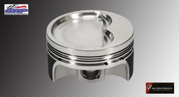 JE SRP FORGED DISH PISTONS/RING KIT SBC 406 CID