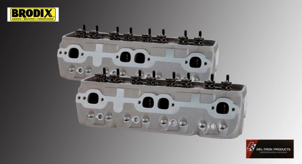 BRODIX IK 200CC SBC 350-400 CID ALUMINUM HEADS